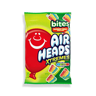 Air Heads Xtremes Bites Rainbow Berry